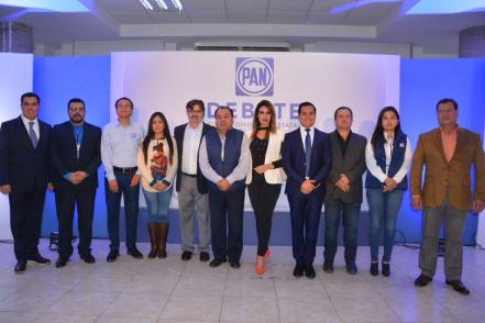 Realizan debate entre candidatos a la dirigencia estatal del PAN