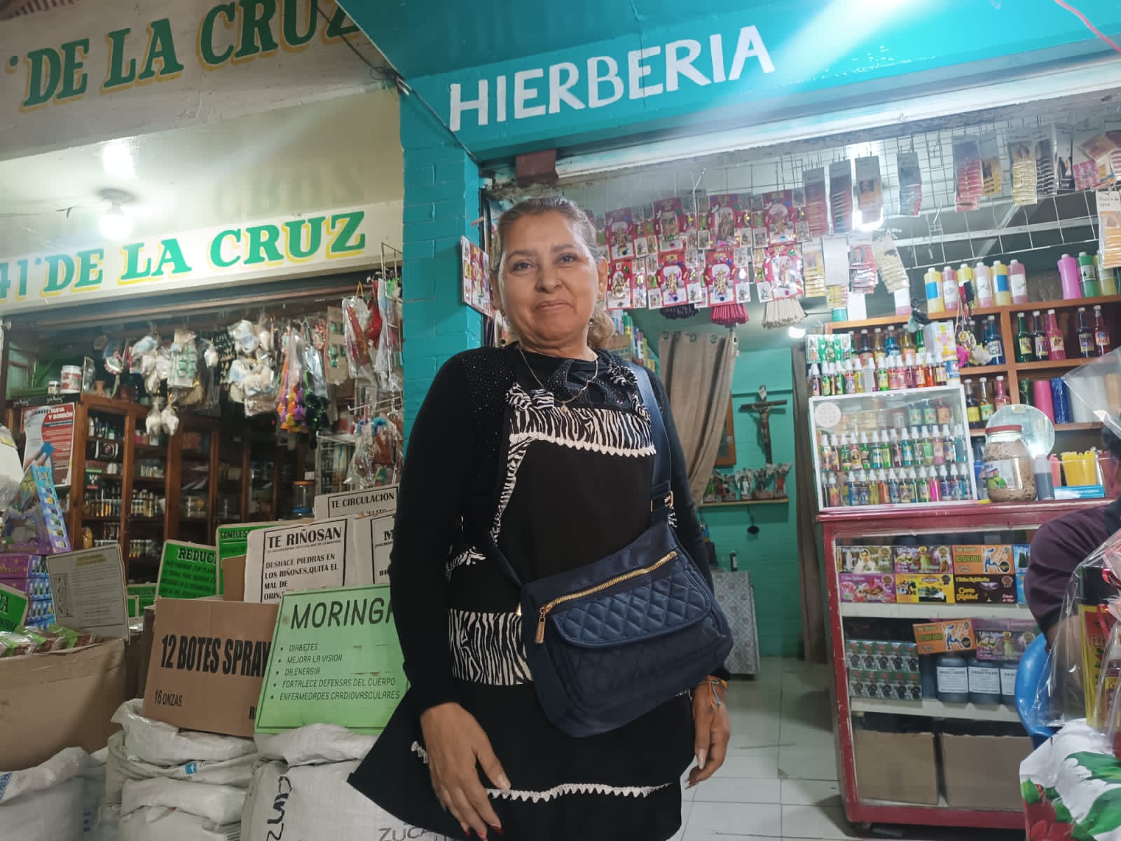 Rituales de Año Nuevo en el mercado República de SLP