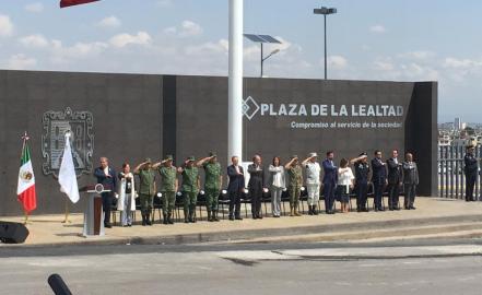 Inaugura Alfonso Durazo Complejo de Seguridad y Justicia en SLP