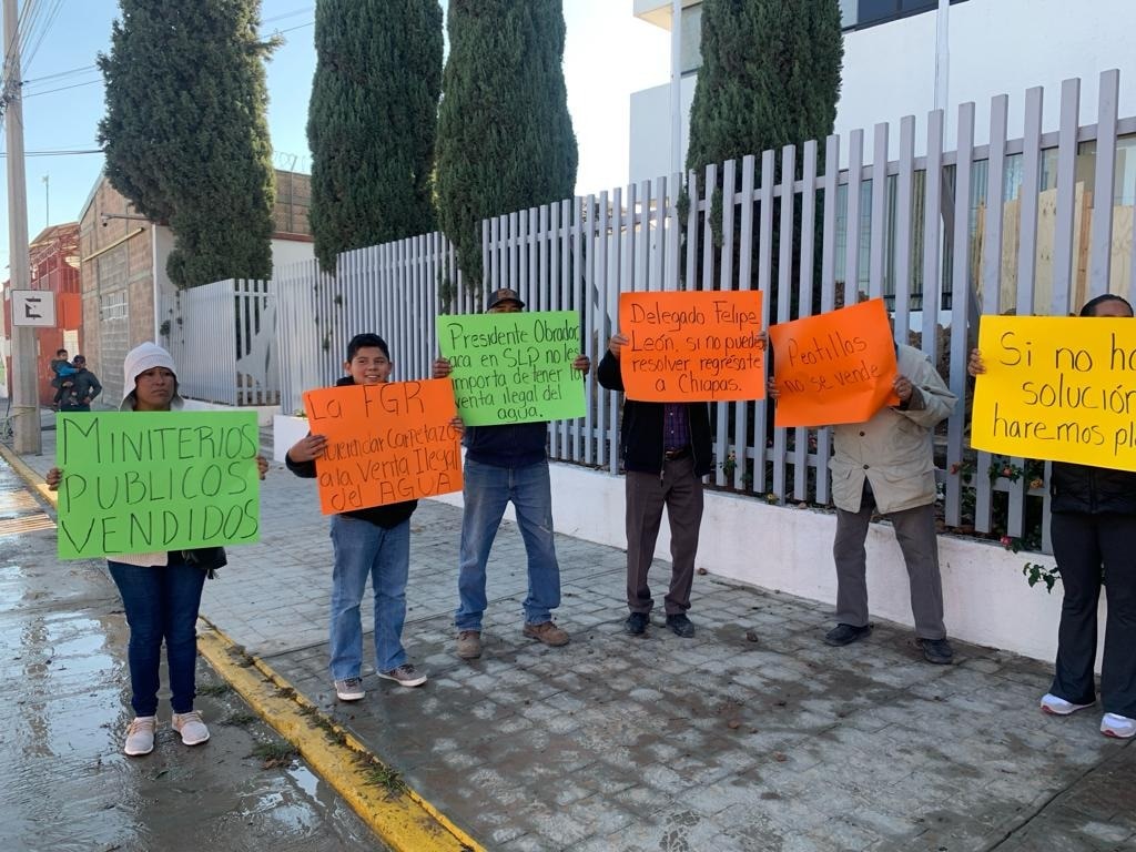Acusan habitantes de Villa Hidalgo extracción clandestina de agua en SLP. Foto: Cortesía