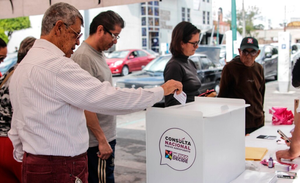 Plaza de Armas y Plaza San Luis, donde más afluencia ha tenido consulta sobre NAICM