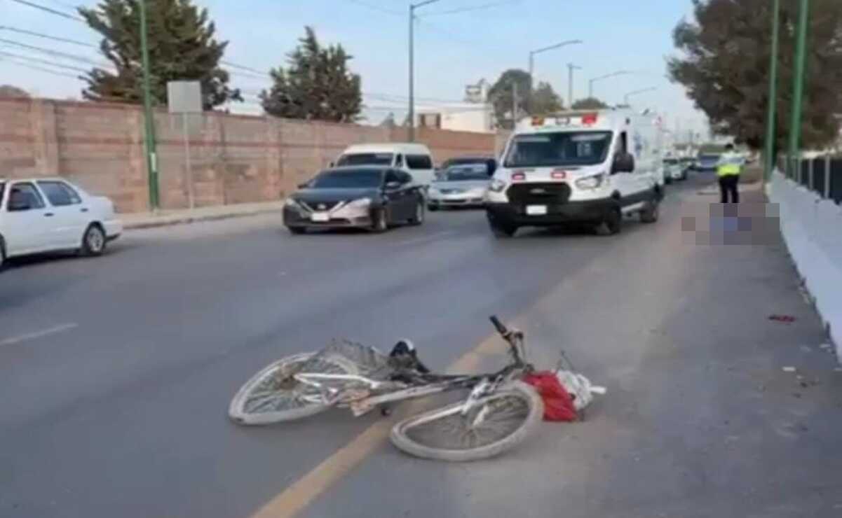 Ciclista muere atropellado en la carretera Riverde. Foto: Captura de video