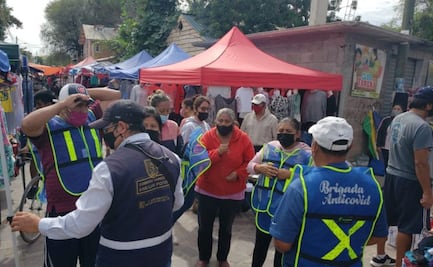 Comienzan recorridos de la 'Patrulla Anti-Covid' en comercios de SLP