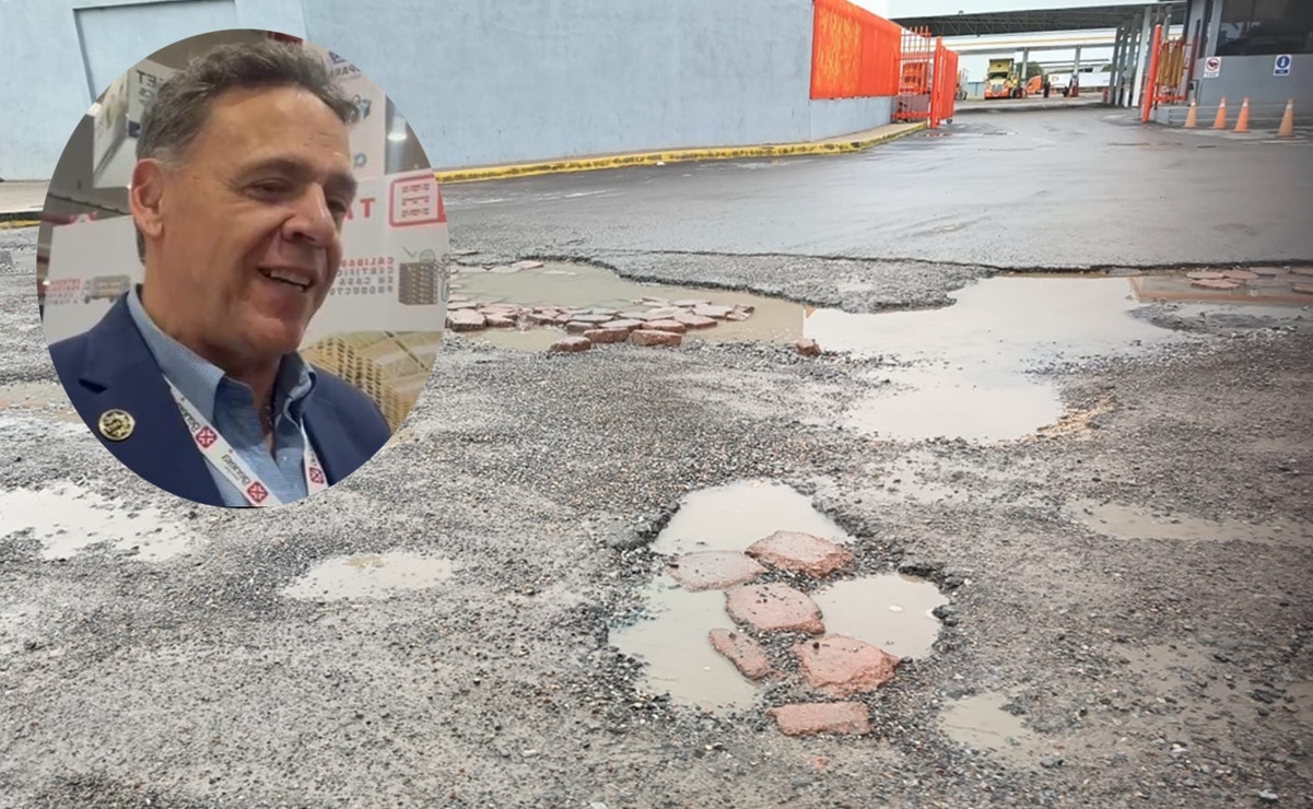 Exponen bacheo provisional y ya deteriorado en la Zona Industrial de SLP