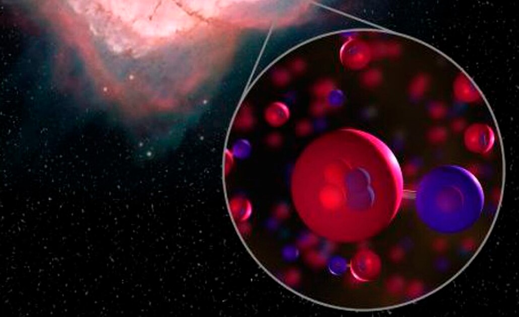 La NASA detecta la primera molécula que se formó en el Universo