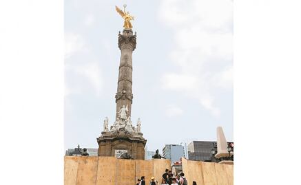Abre PGJ investigación por daños al Ángel de la Independencia
