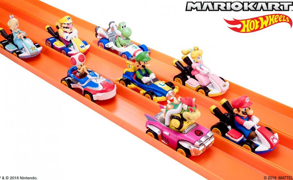 Hot Wheels tendrá colección de Mario Kart