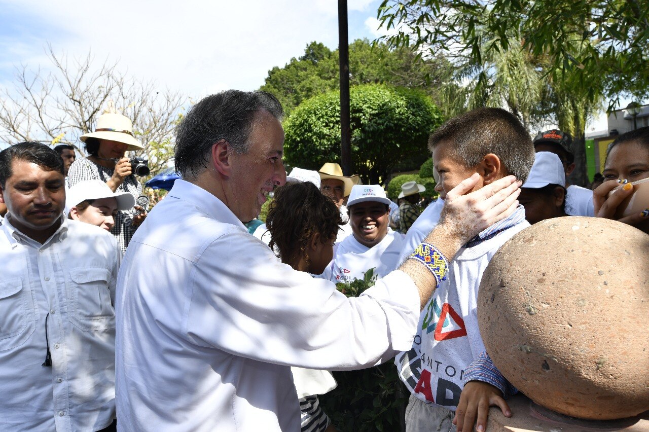 Meade visitó Rioverde, SLP.