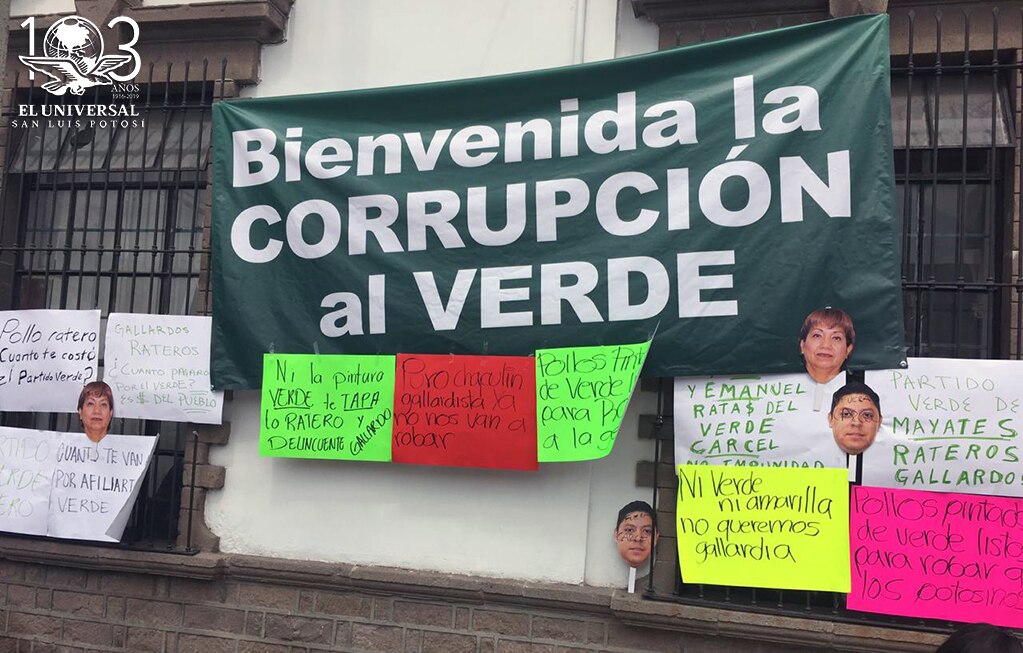 Denuncian chapulineo político al PVEM