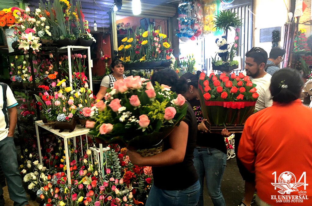 Repunta venta de flores por Día de San Valentín 