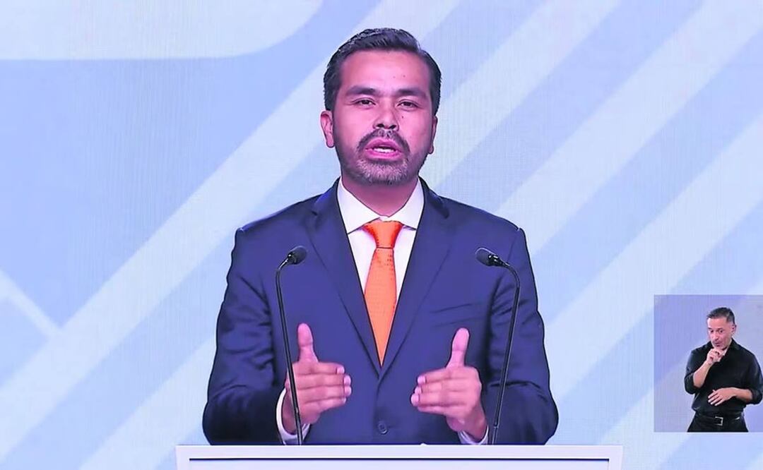 Jorge Álvarez Máynez prometió trabajar por la infancia y juventud Foto: Especial