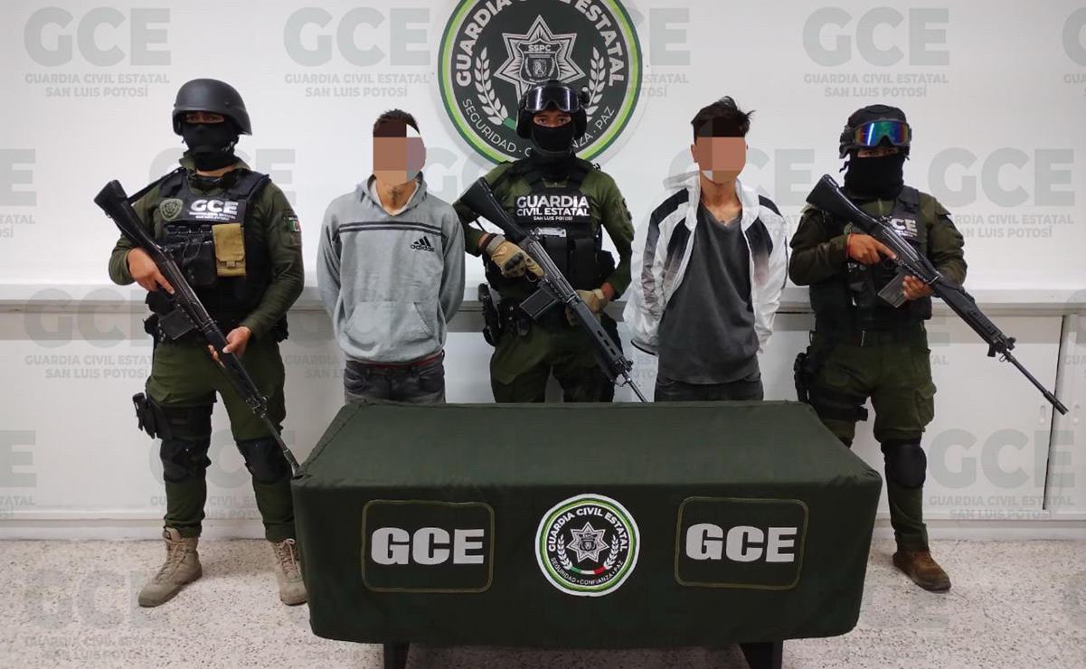 Desarticulan banda dedicada al robo de camionetas al poniente de capital de SLP