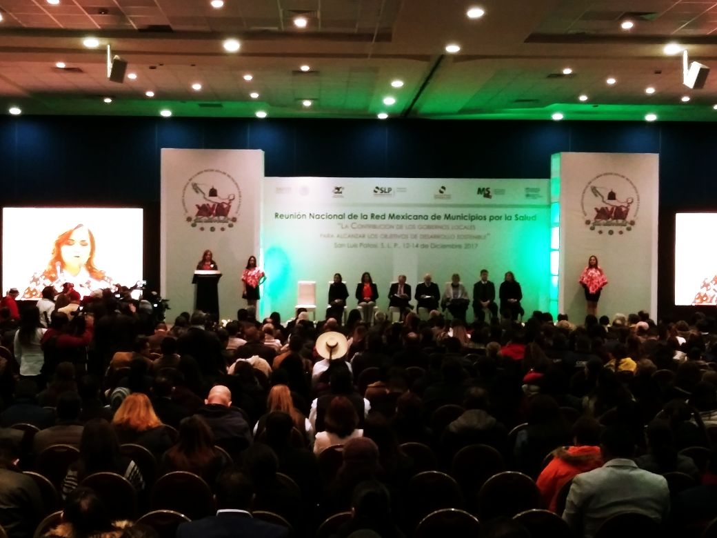 José Narro, secretario federal de salud visitó San Luis Potosí