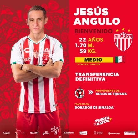 Jesús Angulo llega al Necaxa