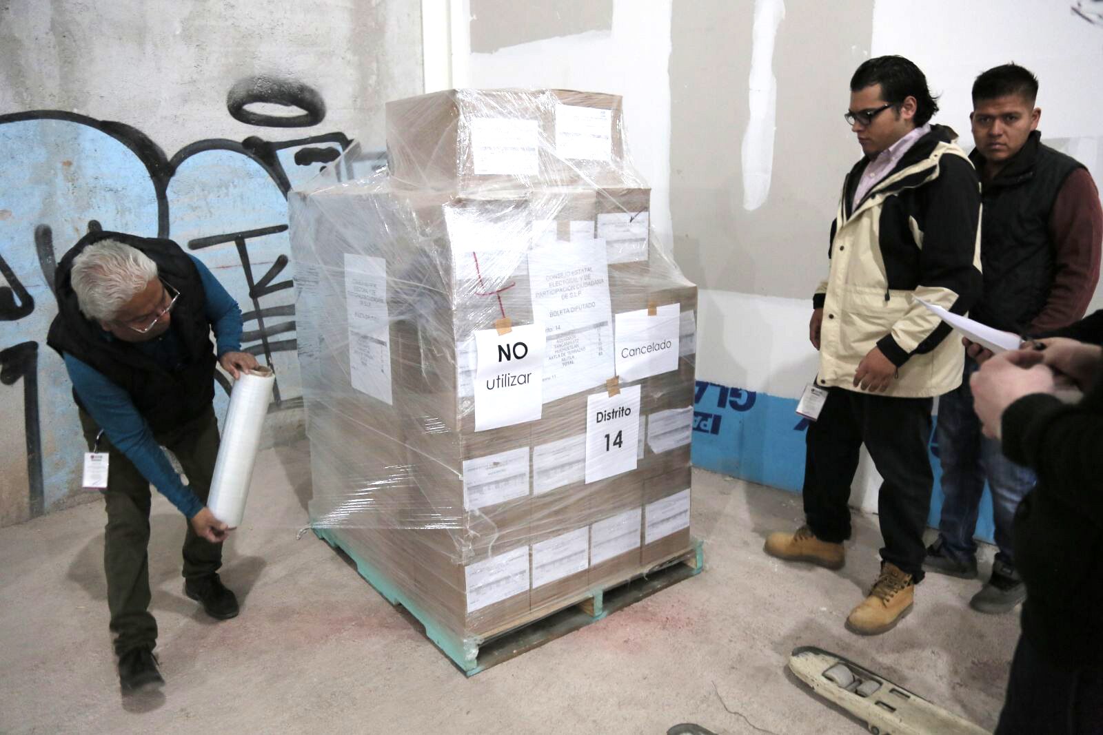 Reimprimen boletas en 18 municipios y 2 distritos locales en SLP