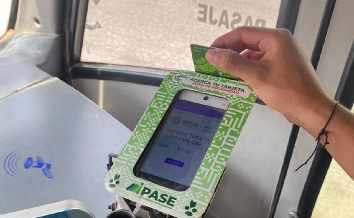 Pese a revisión de SCT, 77% de las unidades de transporte no aceptan tarjeta Mi Pase en SLP