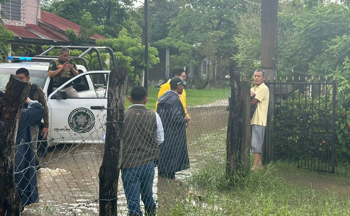 Lluvias no cesan en la Huasteca potosina: cuerpos de agua están a su máxima capacidad