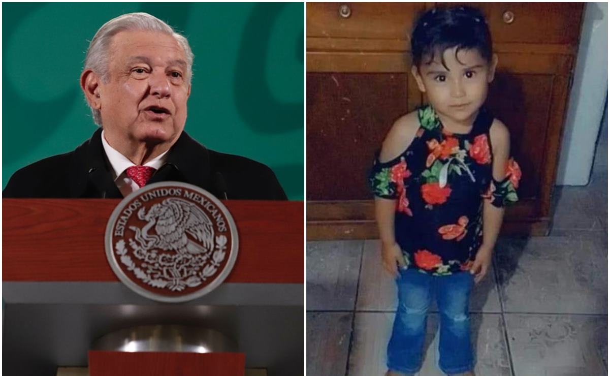 AMLO instruye a la SSPC atender caso de Camila Roxana, la niña que "murió" dos veces