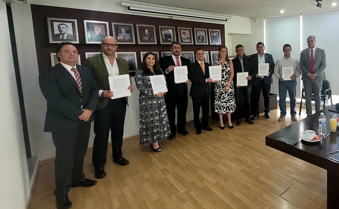 Con la firma de un convenio, nació el Clúster Inmobiliario de SLP. Foto: Especial