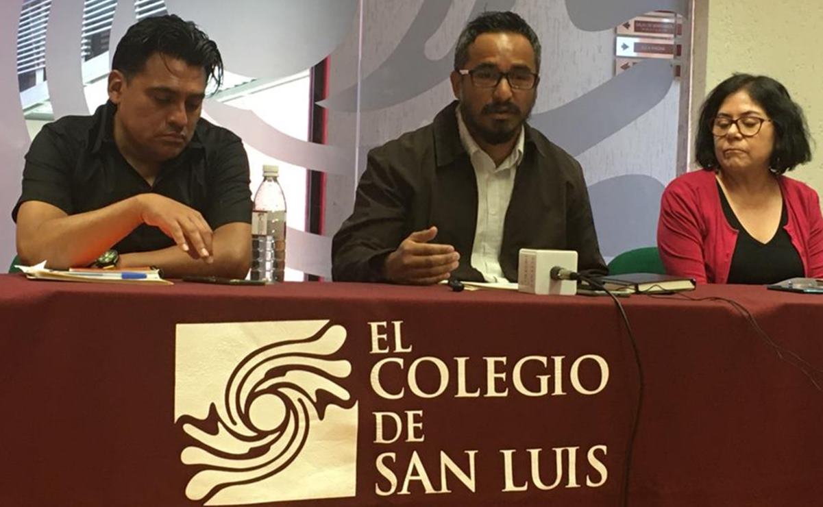 Piden investigadores del Colegio de San Luis averiguar si hubo corrupción en construcción de presa El Realito. Foto: Samuel Estrada