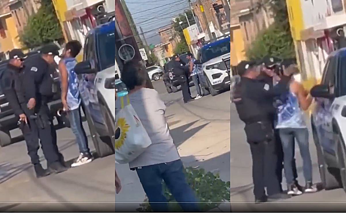 Cesan a policía de la capital de SLP que dio cabezazo a joven; ocho elementos han sido separados del cargo en 2025