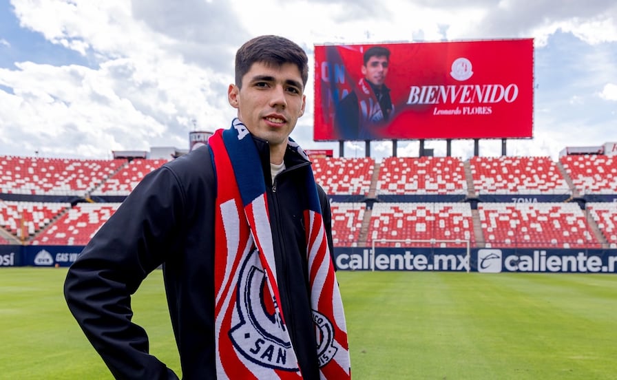 Leonardo Flores refuerza el ataque del Atlético de San Luis rumbo al Clausura 2026