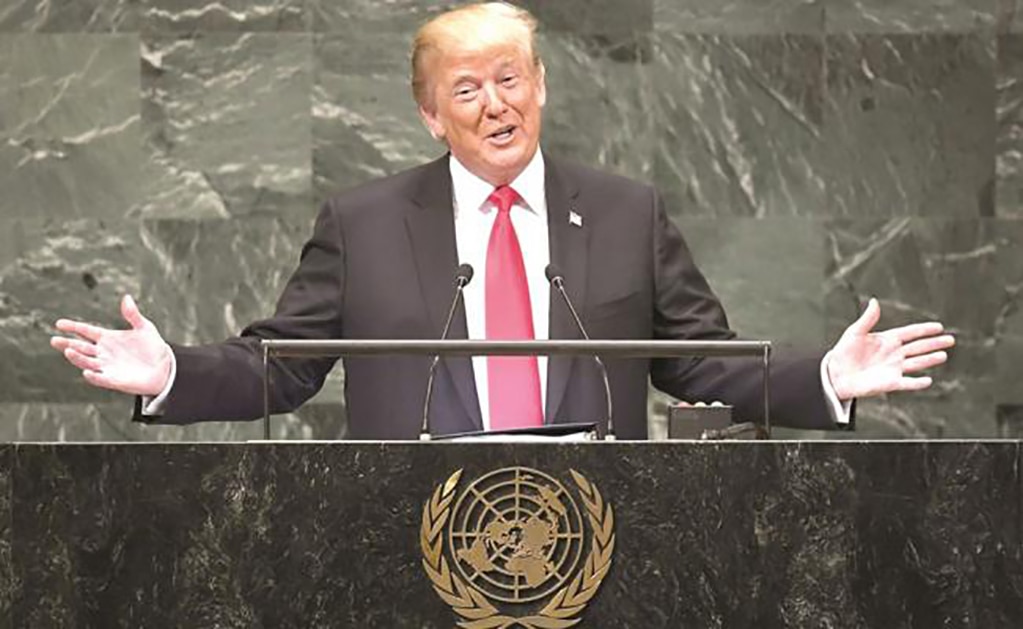 ¡Es un buen día para EU!, afirma Trump a horas de la votación por caso Kavanaugh