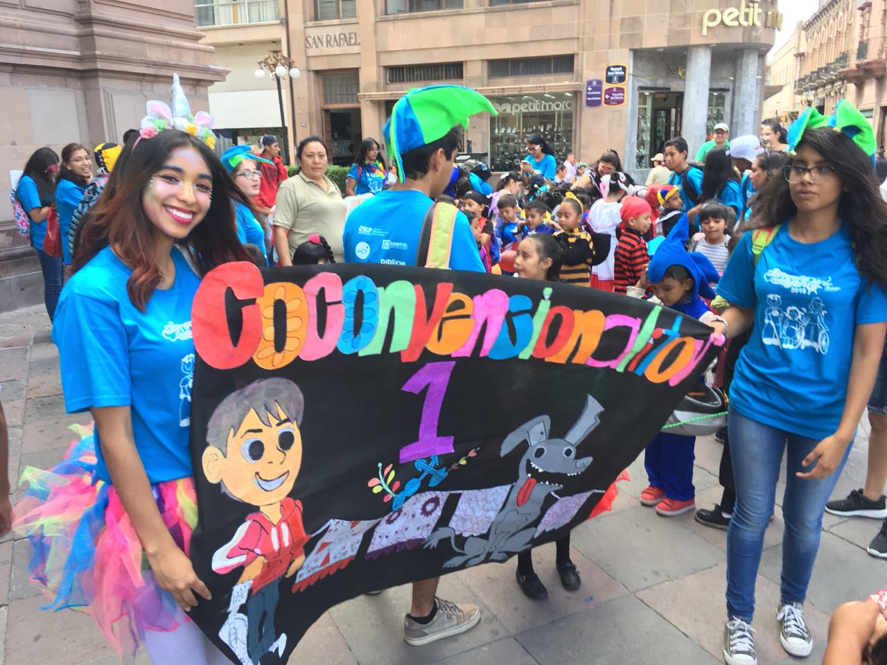 Niños ponen ejemplo de inclusión a la discapacidad