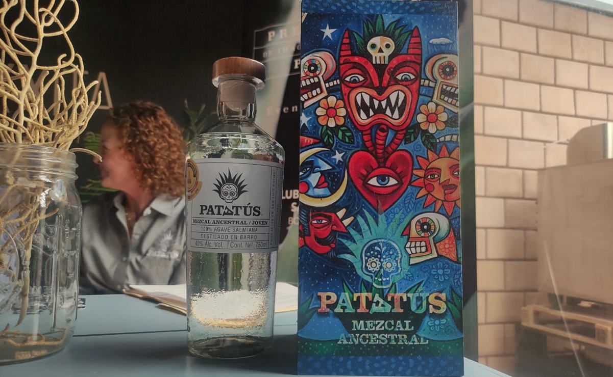 Patatus, el mezcal potosino con medalla de oro, busca conquistar mercado de EU y Europa. Foto: Nancy Hernández