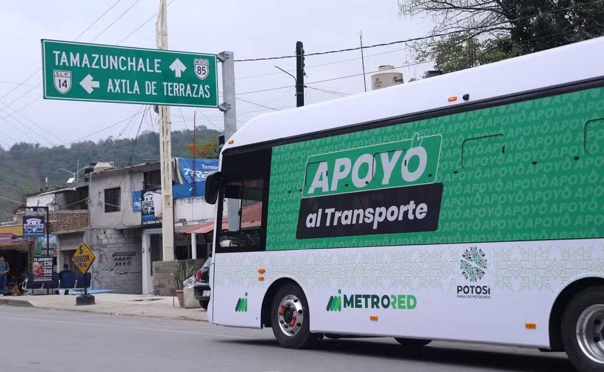 El sistema MetroRed se expande por San Luis Potosí; el servicio de transporte es gratuito. Foto: Especial