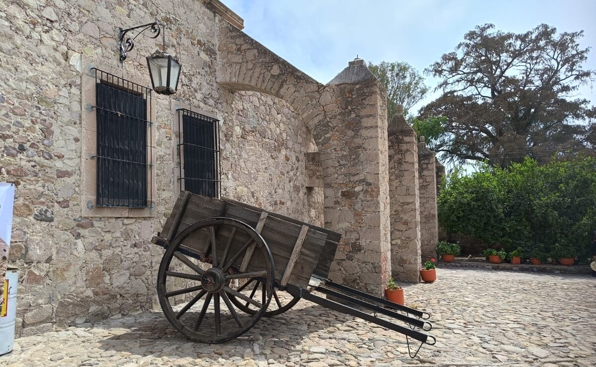 La Hacienda Calderón es de los atractivos turísticos de Villa de Reyes, SLP. Fotos: Jazmín Ramírez García