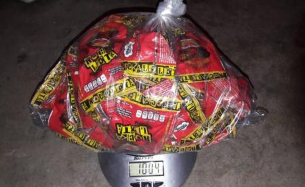 Localizan droga en dulces en aeropuerto de SLP