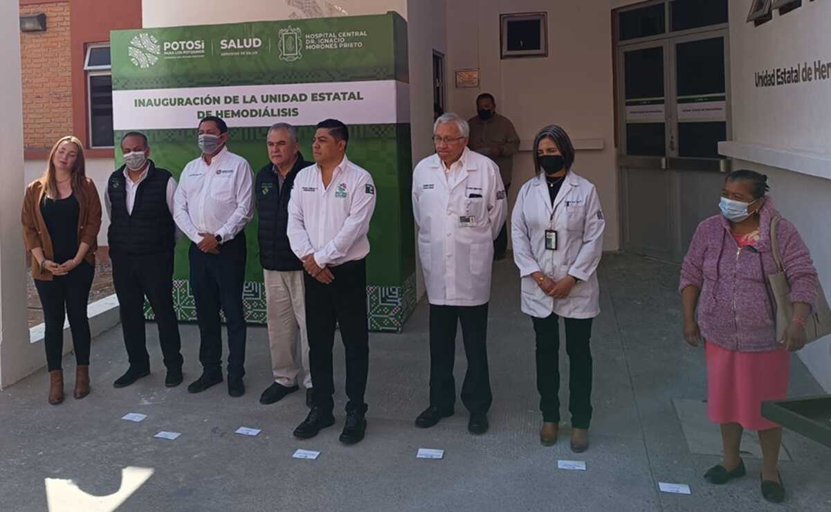 Hospital Central de SLP estrena Unidad de Hemodiálisis; brindará servicio gratuito