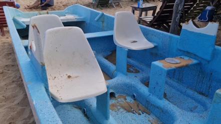 Se hunde embarcación con turistas en Mazunte, Costa de Oaxaca; una persona de SLP resultó herida