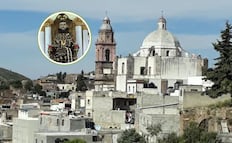 La historia del santo que deambula por las calles de Real de Catorce