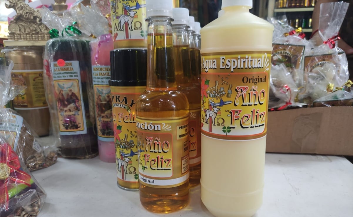 ¿Quieres salud, éxito y amor en el 2022? Esto cuesta una “limpia” en mercado República