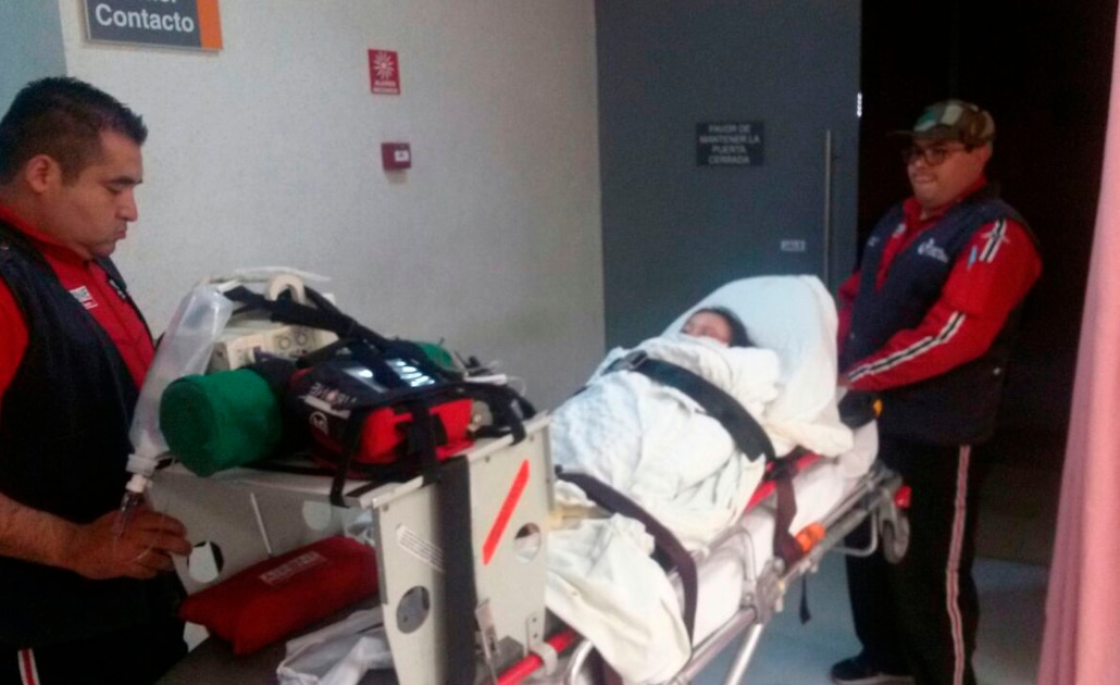 Trasladan a Galveston a pequeña paciente quemada