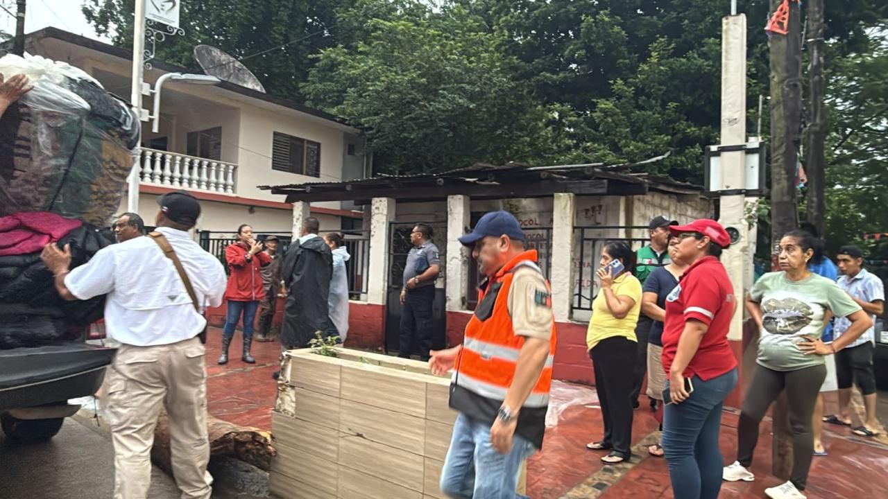 Mantiene Guardia Civil operativo permanente por lluvias en la Huasteca potosina