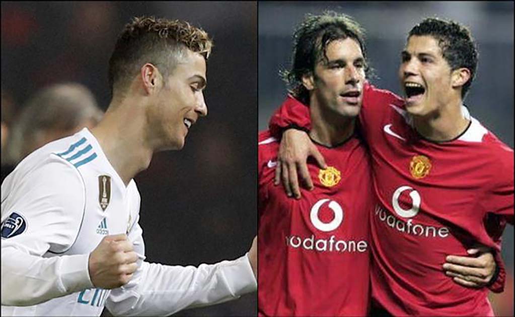 Cristiano Ronaldo iguala a Van Nistelrooy en Champions League