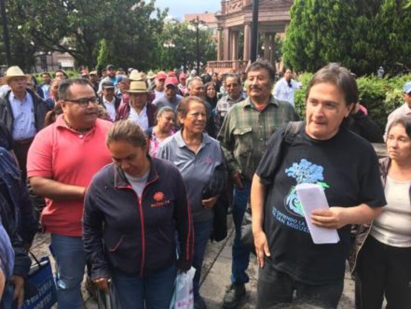 Habitantes de Mexquitic desconfían de folio "congelado" sobre su patrimonio