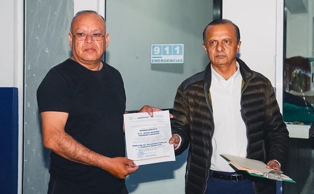 Nombran a Jesús Manuel Vázquez como nuevo director de la policía municipal de Matehuala