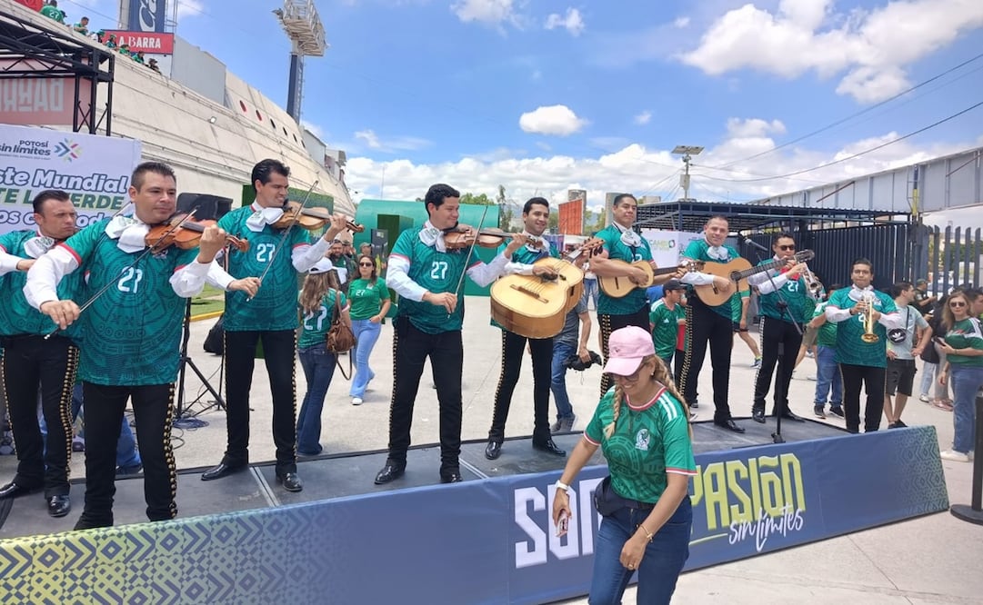 Inauguración del Mundial de Futbol en SLP. Foto: Jazmín Ramírez