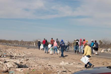 Villa Zaragoza y Villa de Ramos se unen para crear conciencia sobre espacios libres de basura