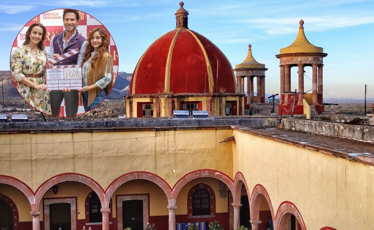 Así es la hacienda La Ventilla de SLP, sitio donde se filma la nueva telenovela de Televisa "Mi Rival”