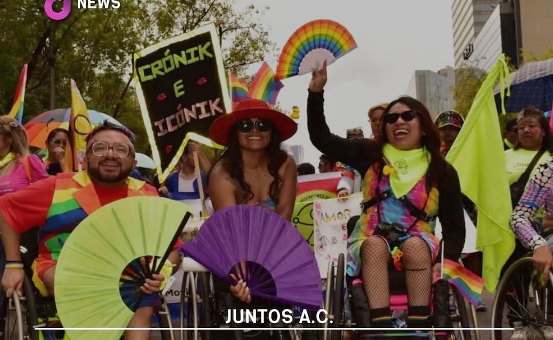 Personas con capacidades diferentes se sumarán como contingente a la marcha LGBT en SLP. Foto: Especial
