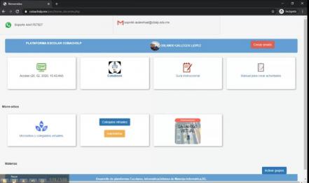 Cobach inicia actividades en plataforma online frente a contingencia por Covid-19