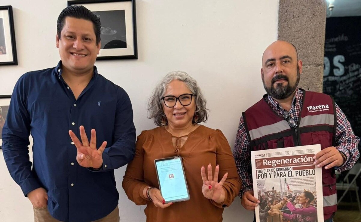 Ernesto Barajes se une a Morena en SLP, tras salir del Partido Verde. Foto: Especial