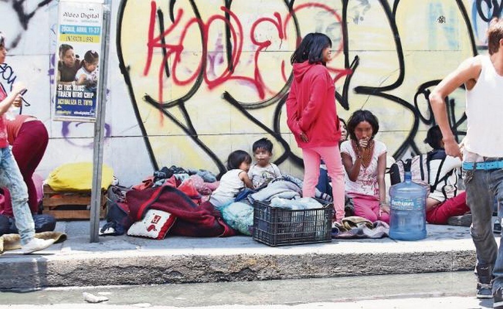 Según activistas, la gente que decide abandonar sus casas y vivir en la calle lo hace porque desconfía de su entorno social. Foto: ARCHIVO EL UNIVERSAL