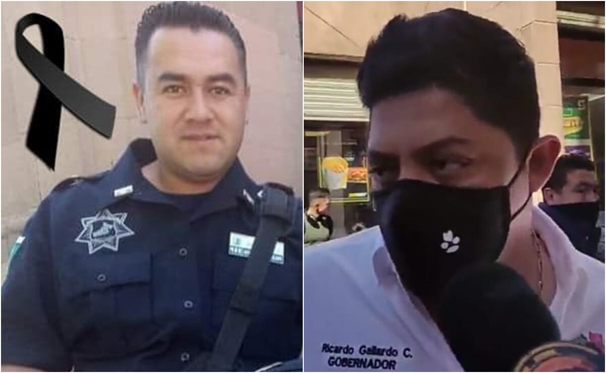 “SLP pierde a un ciudadano ejemplar”; Gallardo lamenta muerte de policía durante enfrentamiento en Cerritos
