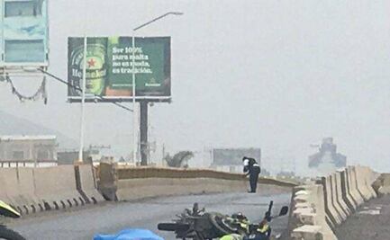 Ejecutan a motociclista en plena carretera Huejutla-Tamazunchale en SLP